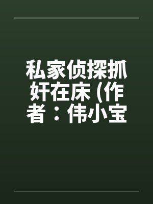 私家侦探抓奸在床 (作者:伟小宝)